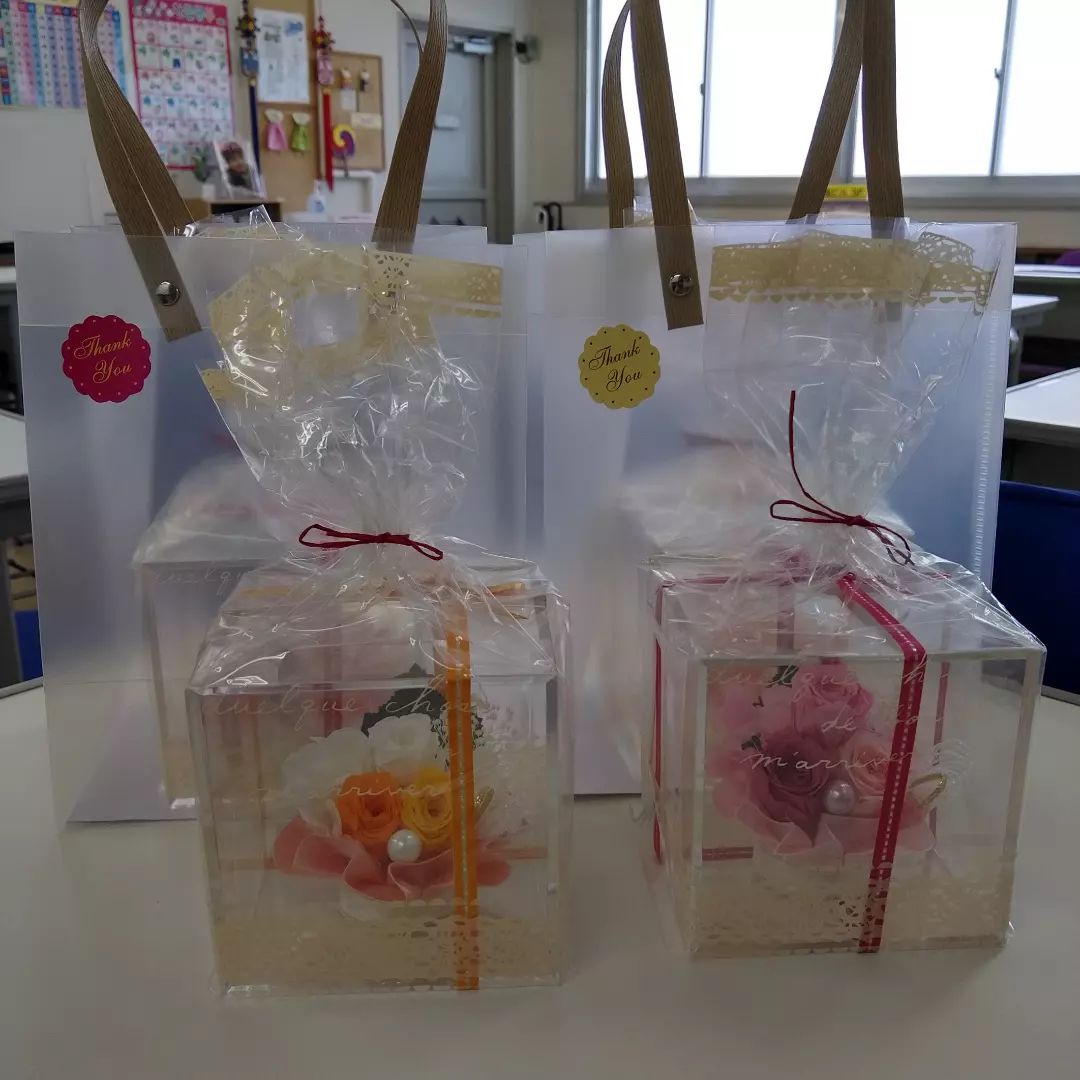 ご入学から丸5年の方々への花